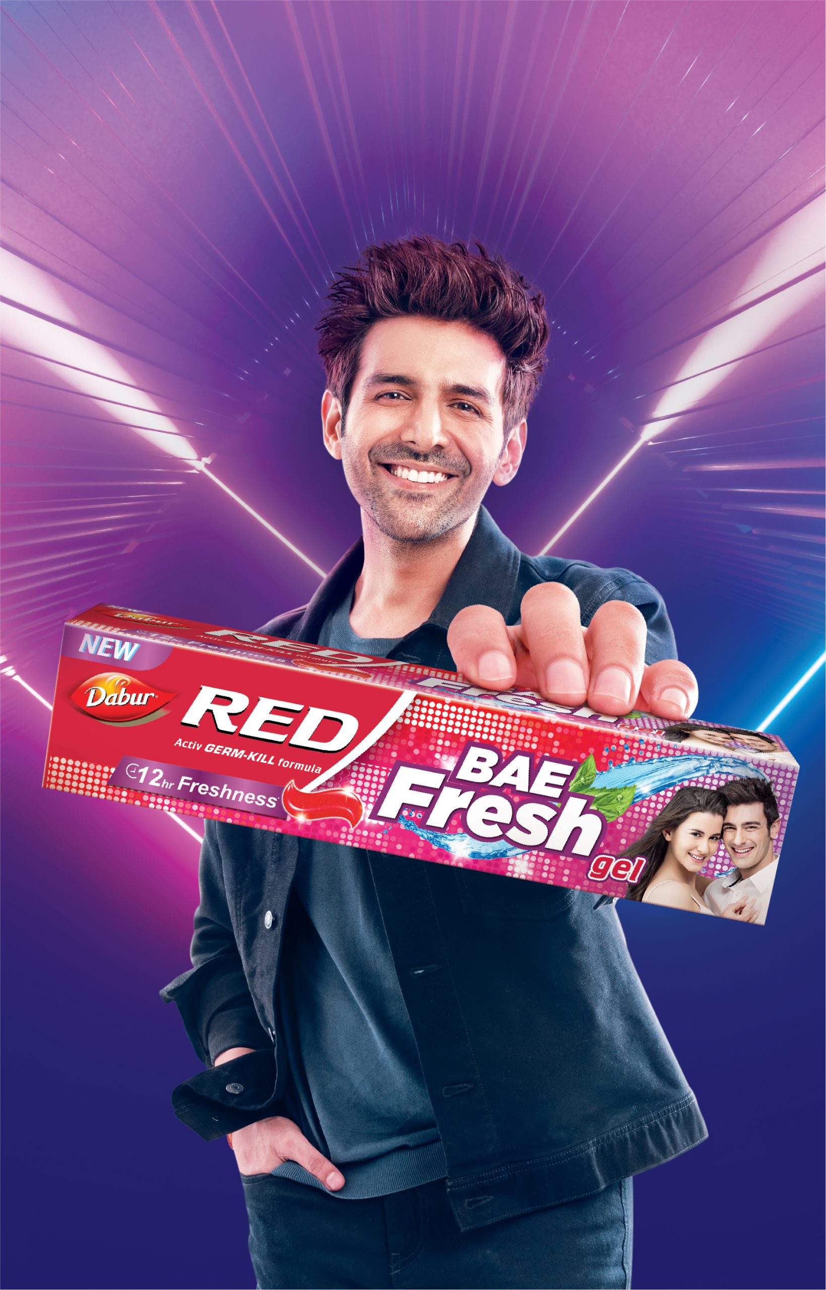 Dabur signs youth sensation Kartik Aaryan as Brand Ambassador for Dabur Red Bae Fresh Gel Toothpaste